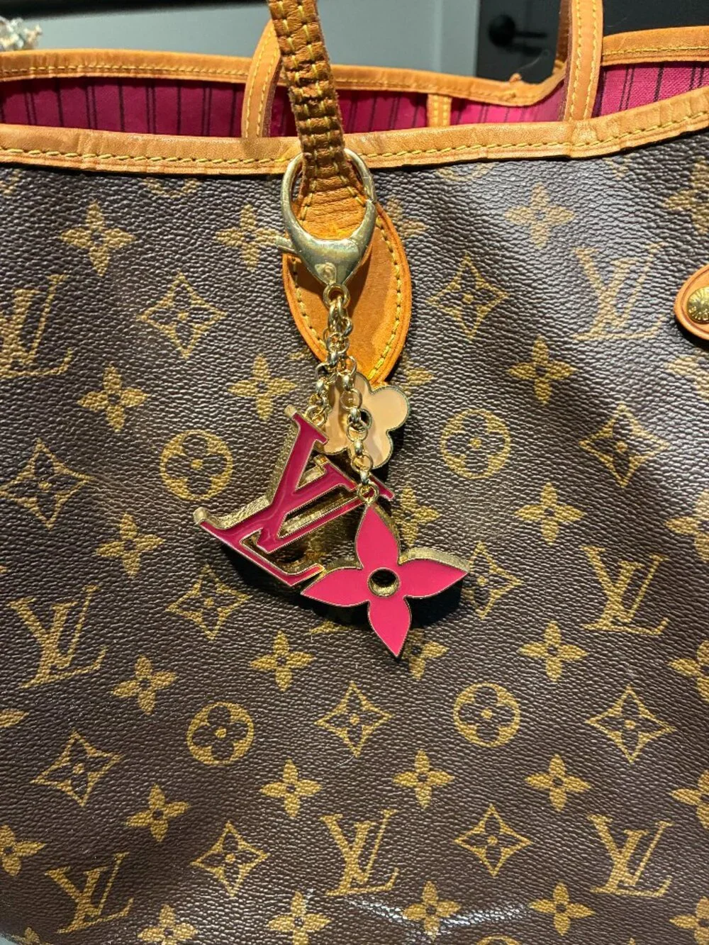 LV Iconic bag charm